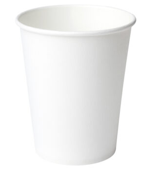 50 Bicchieri in carta 350ml bianco Signor Bio