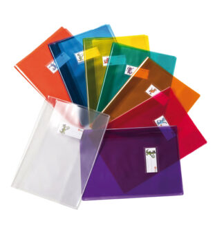 Coprimaxi Cristallo 14 PVC neutro A4 c/alette e portanome Ri.Plast