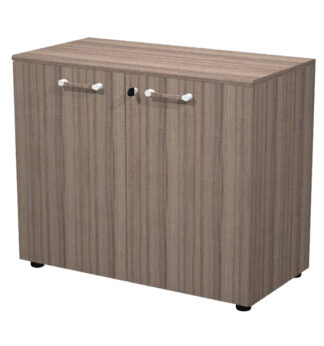 Mobile basso con ante ELEGANCE 90x45,2x75Hcm Noce Toscano