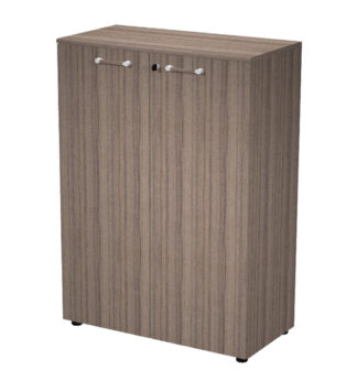 Mobile medio con ante ELEGANCE 90x45,2x126,2Hcm Noce Toscano