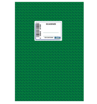 Registro scadenziario spiral. gen/dic 10pag/mese 24x17cm 2016N1363 Data Ufficio