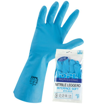 Coppia di guanti alimentari in nitrile tg.M MPNLX431 Icoguanti