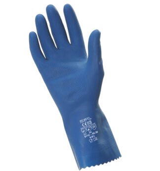 Coppia di guanti alimentari in lattice satinato tg.L MPSB421 Icoguanti
