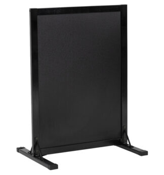 Lavagna Stand da terra Woody 78x56x40cm nero Securit
