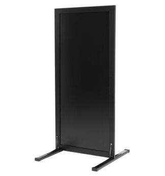 Lavagna Stand da terra Woody 117x56x60cm nero Securit