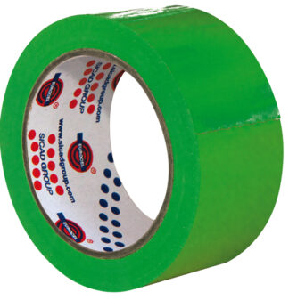 Nastro adesivo 50mm x 66m Verde PVC 350 Eurocel