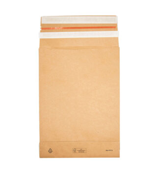 200 Sacchetti a fondo quadro E-Green carta kraft avana C3 35x45x12+10cm