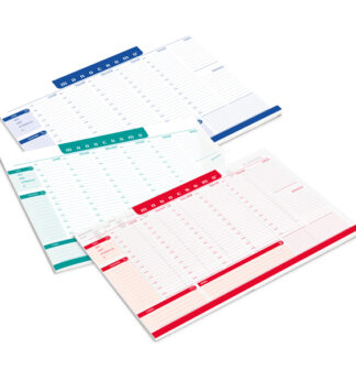 Desk Planner Monocromo da scrivania 42x29,5cm colori assortiti Pigna
