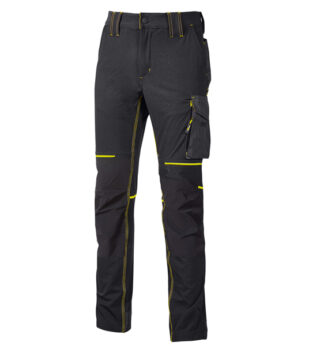 Pantaloni donna World grigio-giallo Taglia XL U-power