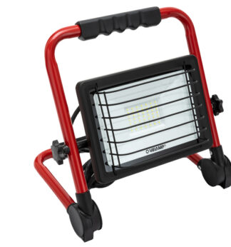 Proiettore da cantiere Waingro 50W con staffa, cavo 3m e griglia Velamp