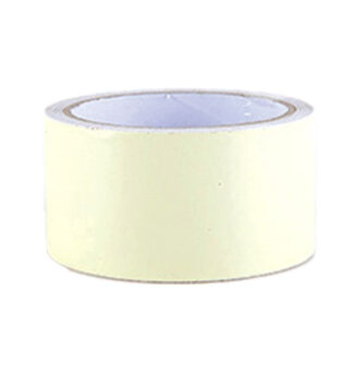 Nastro fotoluminescente adesivo 4cmx10mt colore giallo