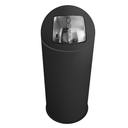 Gettacarte Push D.35cm h. 92cm nero Stilcasa