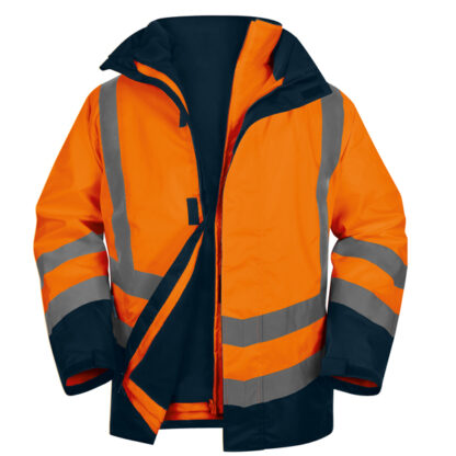Parka 5in1 Optimum 3 alta visibilita' - arancio fluo - tg. XL - DeltaPlus