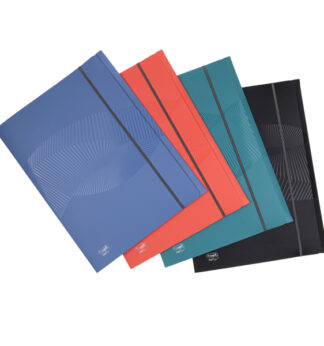 Cartella 3L c/elastico PP OSMOSE RECYC colori ass. f.to utile 24x33cm Favorit