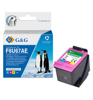 Cartuccia ink rigenerata Colore GG per HP Deskjet 1110/1111/1112/1113/1114