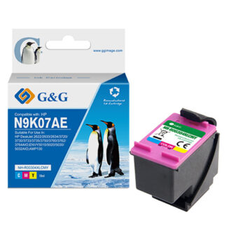 Cartuccia ink rigenerata Colore GG per HP DeskJet 2622/2633/2634/3720/3730/3733