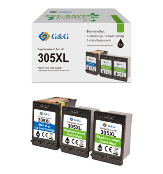 Cartuccia ink rigenerata Nero GG per HP DeskJet 2710/2120/2721/2722/2723/272