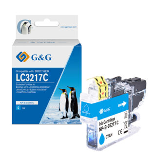 Cartuccia ink compatibile GG Ciano per Brother MFC-J6930DW/J6530DW/J6935DW/J573