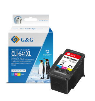 Cartuccia ink rigenerata Colore GG per Canon Pixma MG2150/2250/3150/3250/3550