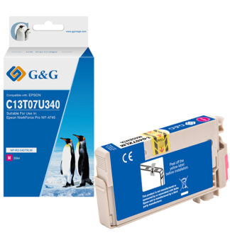Cartuccia ink compatibile GG Magenta per Epson WorkForce Pro WF-4745