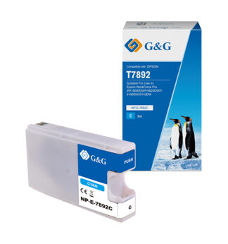 Cartuccia ink compatibile GG Ciano per Epson workforce pro wf-5690dwf/ wf-5620d