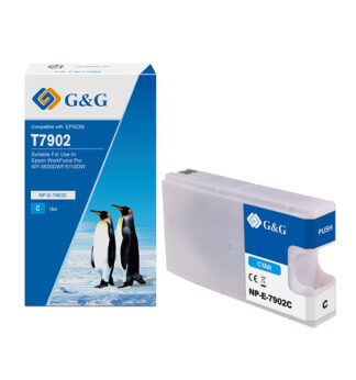 Cartuccia ink compatibile GG Ciano per Epson WorkForce Pro WF-5620DWF/WF-5110DW