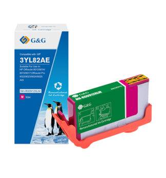 Cartuccia ink compatibile GG Magenta per HP OfficeJet 8012/8014/8015/8017