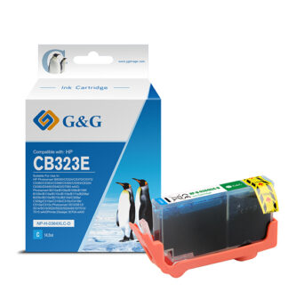 Cartuccia ink compatibile GG Ciano per HP Photosmart B8550/C5324/C5370/C5373