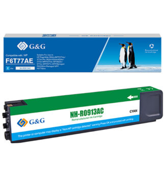 Cartuccia ink compatibile GG Ciano per HP PageWide 352dw/MFP377dw/377dn
