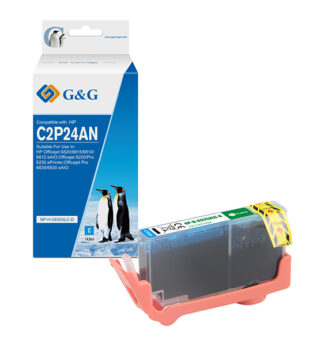 Cartuccia ink compatibile GG Ciano per HP Officejet 6820/6815/6810/6812 eAIO