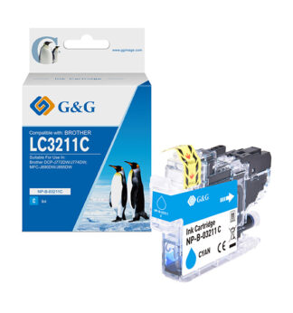 Cartuccia ink compatibile GG Ciano per Brother DCP-J772DW/J774DW;MFC-J890DW