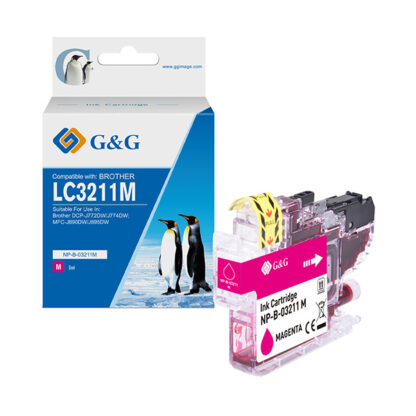 Cartuccia ink compatibile GG Magenta per Brother DCP-J772DW/J774DW;MFC-J890DW