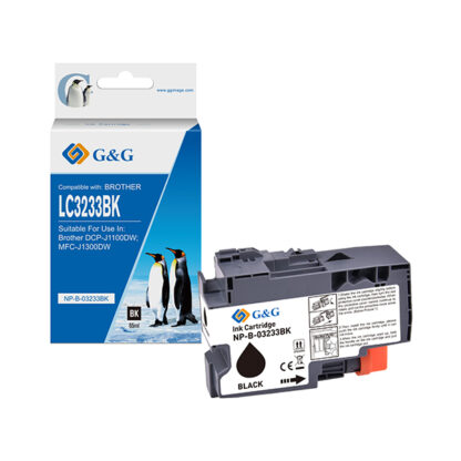 Cartuccia ink compatibile GG Nero per Brother DCP-J1100DW;MFC-J1300DW