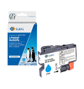 Cartuccia ink compatibile GG Ciano per Brother DCP-J1100DW;MFC-J1300DW