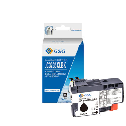 Cartuccia ink compatibile GG Nero per Brother DCP-J1100DW;MFC-J1300DW
