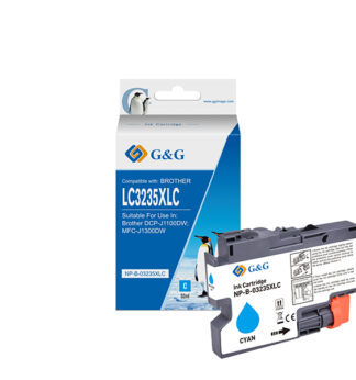Cartuccia ink compatibile GG Ciano per Brother DCP-J1100DW;MFC-J1300DW