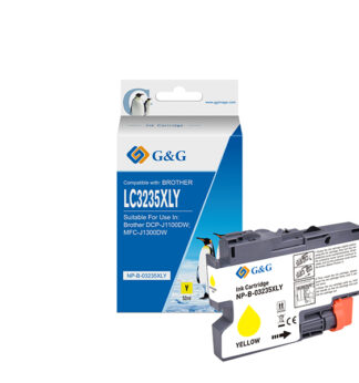 Cartuccia ink compatibile GG Giallo per Brother DCP-J1100DW;MFC-J1300DW