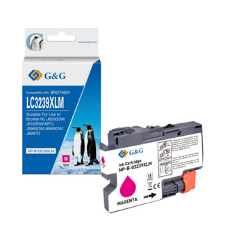Cartuccia ink compatibile GG Magenta per Brother HL-J6000DW/J6100DW;MFC-J5945DW