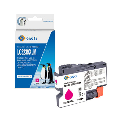 Cartuccia ink compatibile GG Magenta per Brother HL-J6000DW/J6100DW;MFC-J5945DW