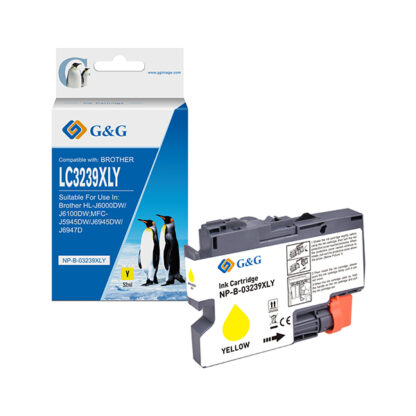 Cartuccia ink compatibile GG Giallo per Brother HL-J6000DW/J6100DW;MFC-J5945DW