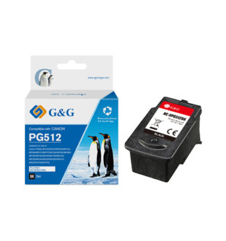 Cartuccia ink rigenerata Nero GG per Canon PIXMA MP230/MP240/MP250/MP252/MP260
