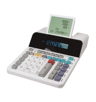 Calcolatrice da tavolo EL 1901 A 12 CIFRE  DISPLAY LCD A 5 RIGHE