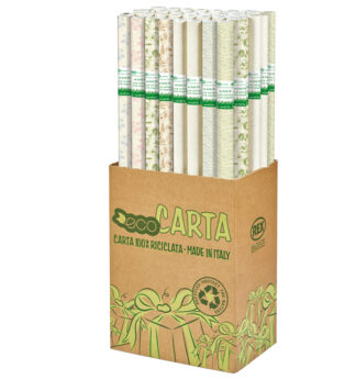Rotolo carta regalo Erba 70cmx2mt fantasie assortite Sadoch
