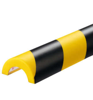 Profilo paracolpi per superfici tubolari P30 giallo/nero Durable