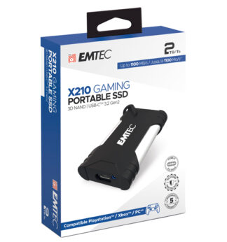 Emtec SSD 3.2Gen2 X210 2TB Portatile Gaming