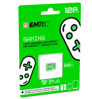 Emtec mSD 128GB UHS-I U3 V30 A1 Gaming Verde