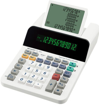 Calcolatrice scrivente EL 1501 12 cifre display a 12 cifre con uno LCD a 5 righe