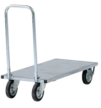 Carrello da lavoro con manici pieghevoli e pianale portata 250kg