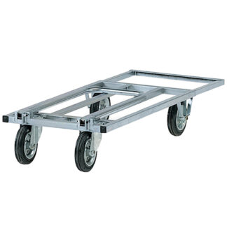 Carrello da lavoro con manici pieghevoli portata 250kg