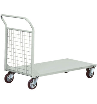 Carrello da lavoro 1 sponda rete portata 300kg